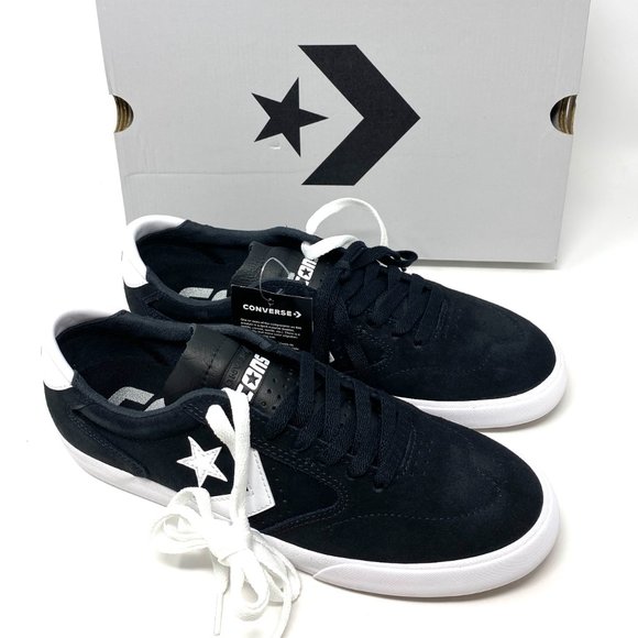 💖MEGA SALE💖Converse Checkpoint Pro Black Suede Low Sneakers Men's 165265C - Picture 7 of 11